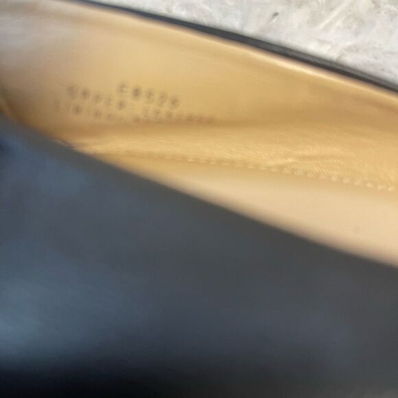 J Crew leather Black slip on Flats round toe SZ8 - Picture 7 of 10